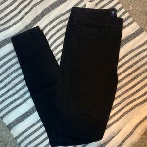 Black Hollister High Waisted Skinny Jeans Size 5